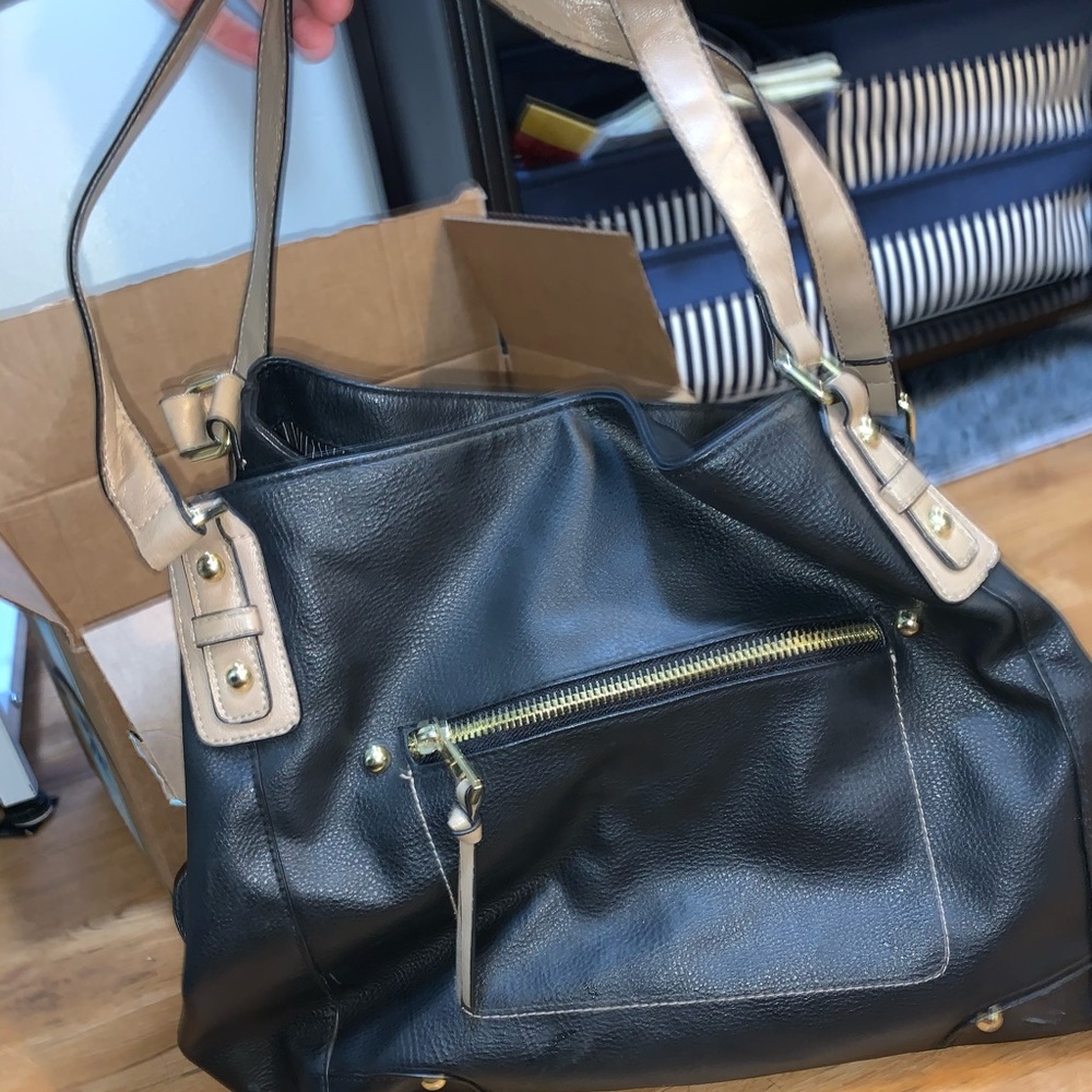 Purse faux leather